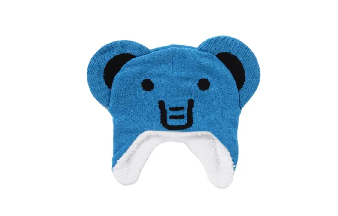 

Детская шапка из полиэстера A BATHING APE синяя/кофейная