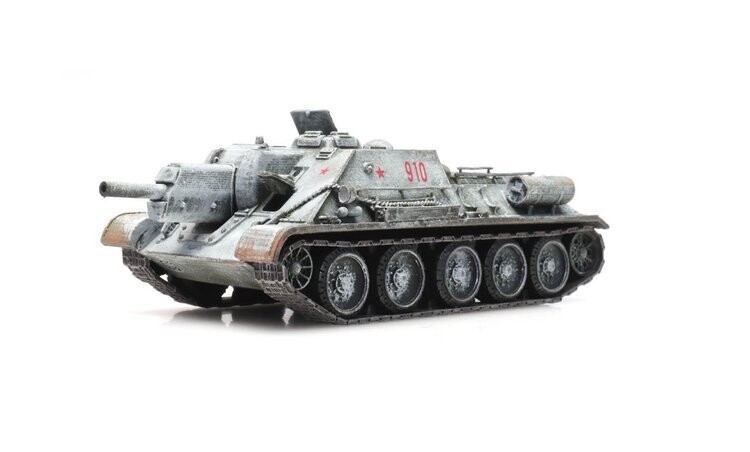 

Artitec, Советская САУ СУ 122, готовая к зиме модель Н0