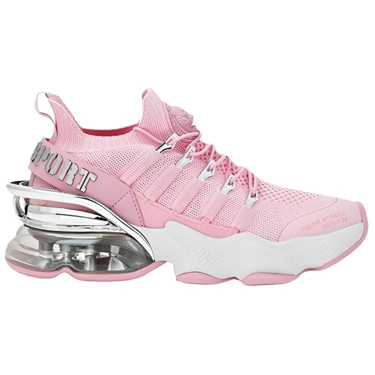 PLEIN SPORT Кроссовки Tiger Attack Low top Casual 3 см Unisex Pink — фото 2