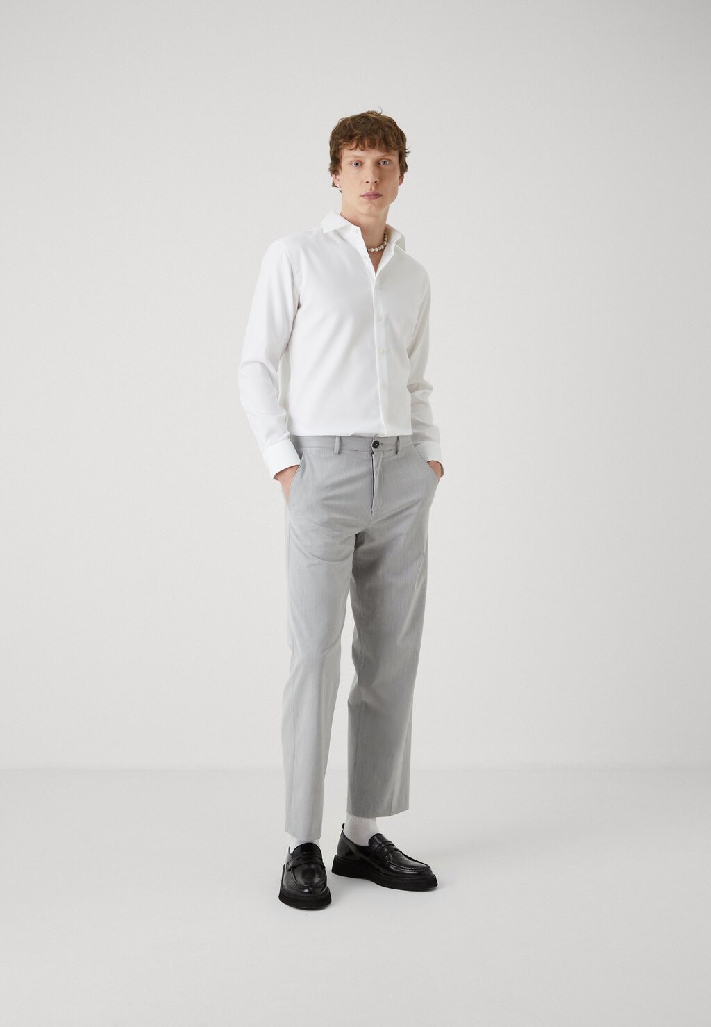 

Официальная рубашка SLHREG NONIRON SHIRT Selected Homme, белый