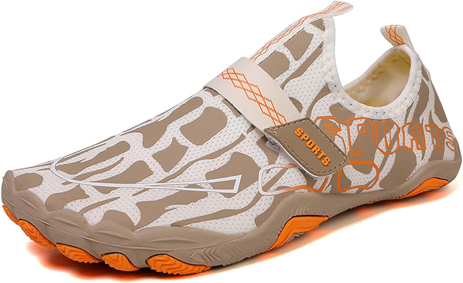

Мужские водные кроссовки без подошвы, противоскользящие для походов и водных видов спорта, мужские и женские, быстросохнущие, дышащие, пляжные, для плавания, пляжные сандалии, легкие, для фитнеса, йоги, танцев, многофункциональная обувь Generic,...