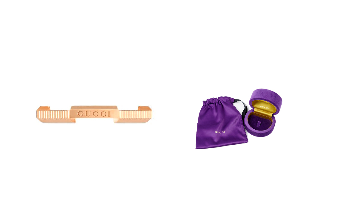 

Связующее звено любви серия кольцо Unisex GUCCI