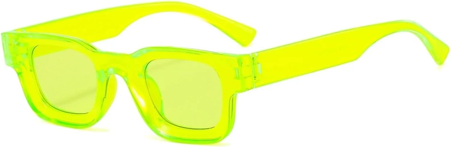 

Солнцезащитные очки для мужчин в маленькой оправе для активного отдыха на природе, отпуска, шопинга, вечеринок, а также женские солнцезащитные очки Generic, Green