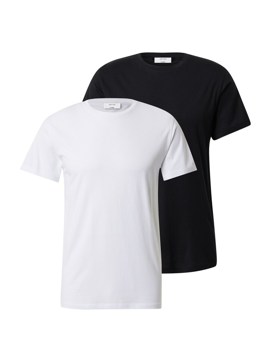 

Рубашка DAN FOX APPAREL Piet, черный/белый