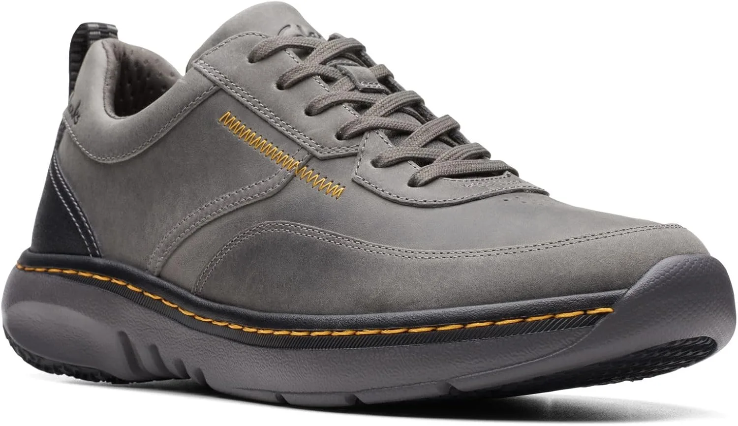Мужские кроссовки Clarkspro и кроссовки Clarks на шнуровке, темно-серый — фото 2