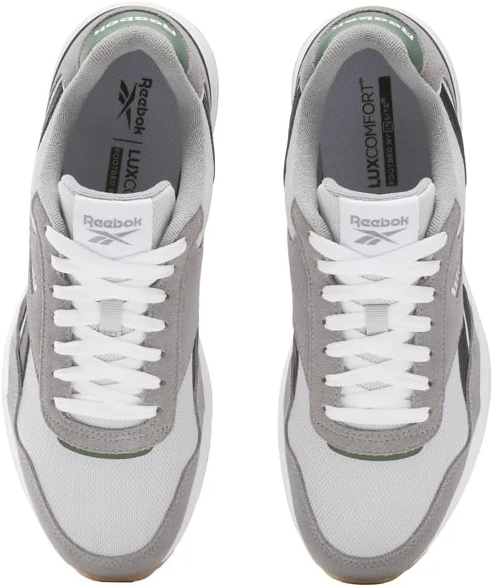 Мужские кроссовки Reebok Glide DMX (100201252) Lifestyle Grey (100201252) с технологией DMX Microbubbles, удобные, подходят для повседневного использования, черный/серый — фото 3