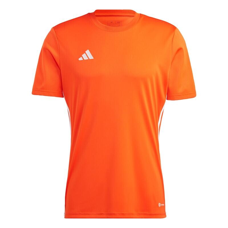 Спортивная футболка Adidas, цвет orange/weiss — фото 2