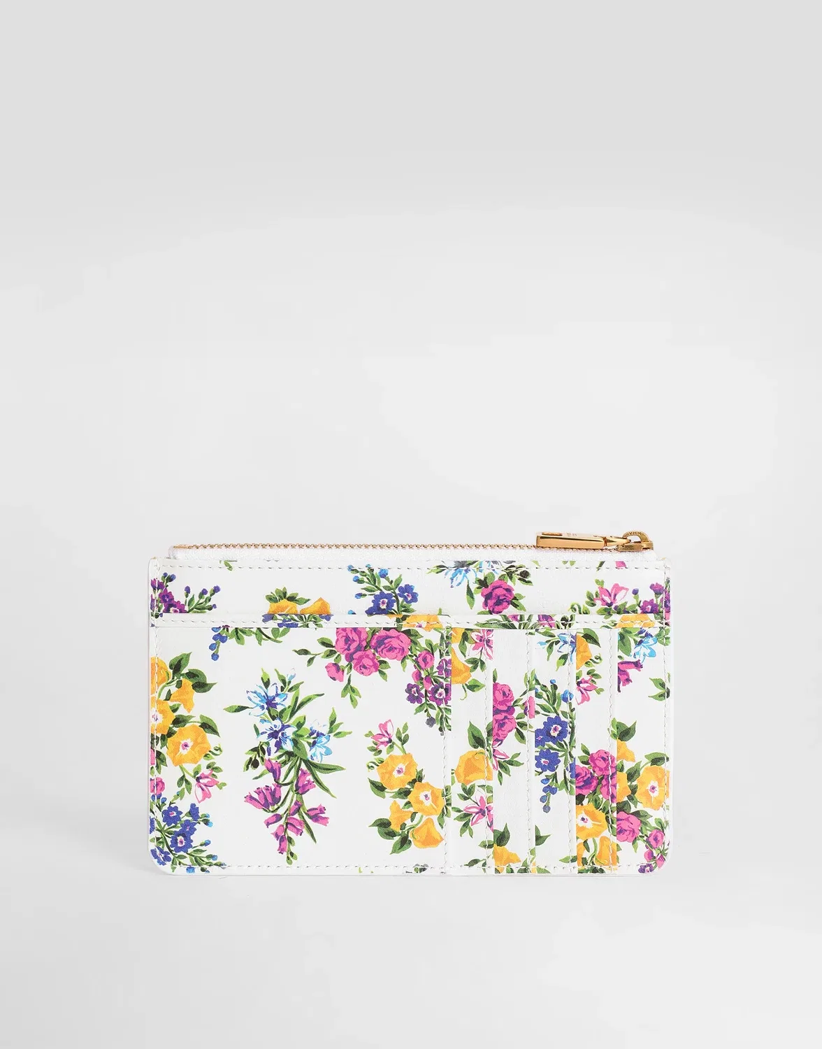 Кардхолдер из печатной телячьей кожи DOLCE & GABBANA, мультицвет — фото 3