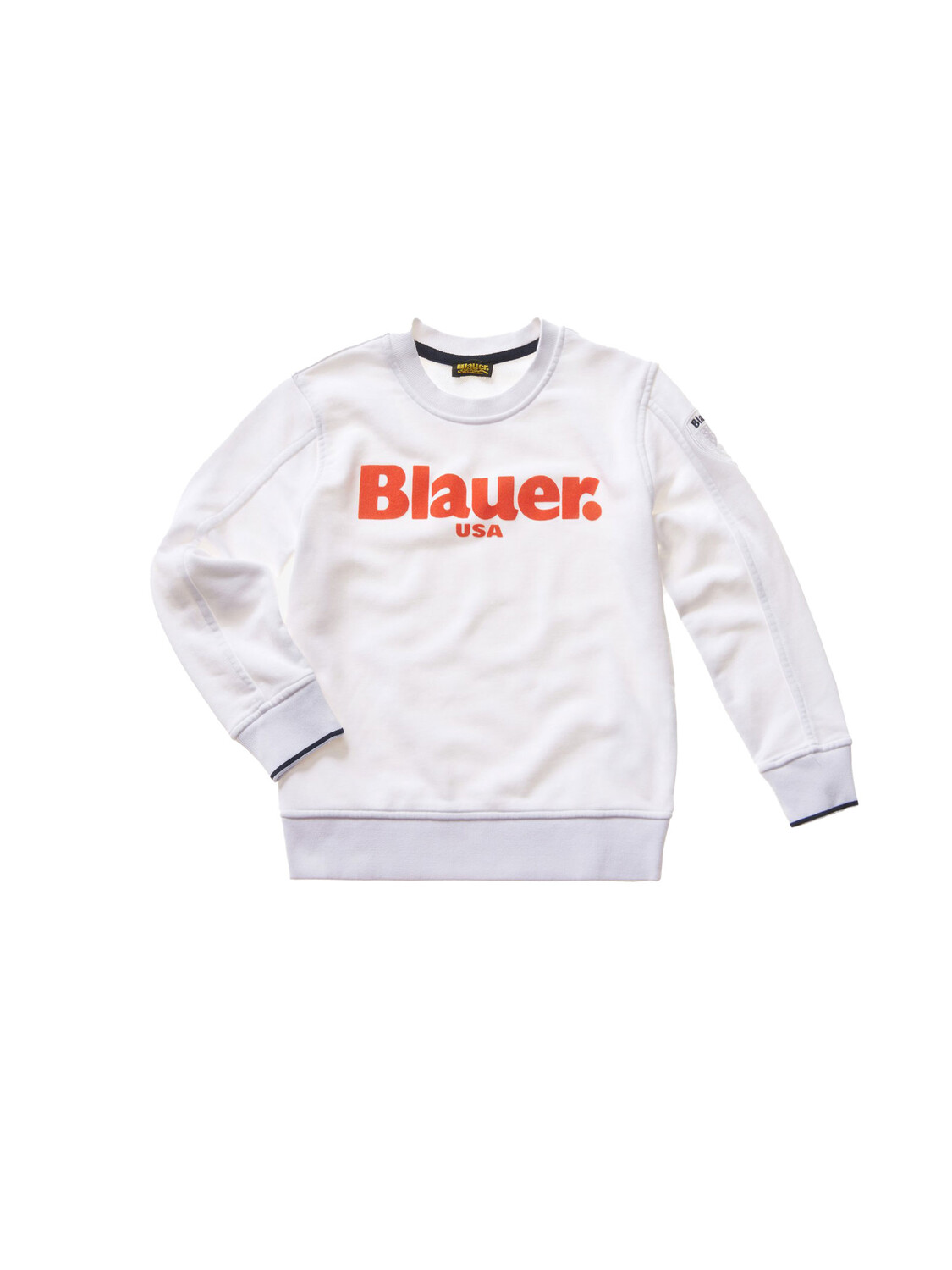 

Толстовка felpa girocollo garzata bambino Blauer, белый