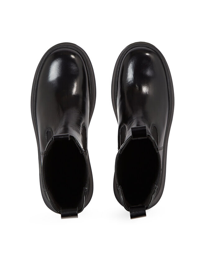 Ботильоны на танкетке Pitched Chelsea Boot Calvin Klein, черный — фото 3