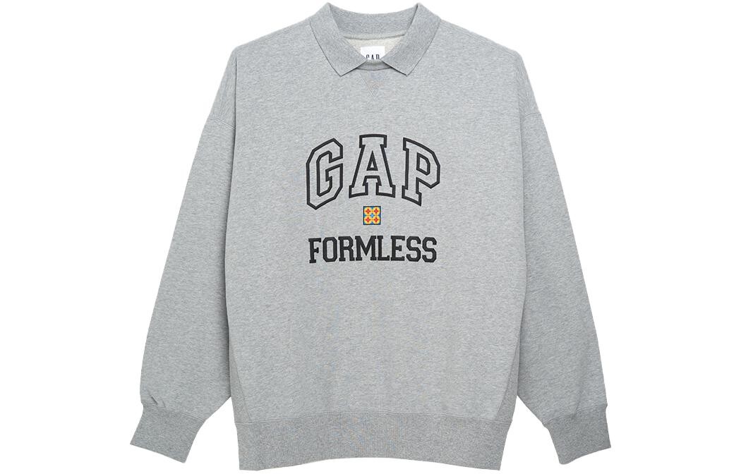

Толстовка унисекс светло-серая Gap, серый