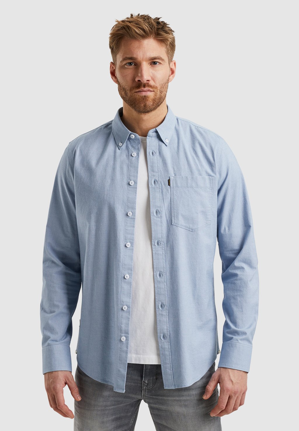 

Рубашка OXFORD-MIT BUTTON-DOWN-KRAGEN PME Legend, синий