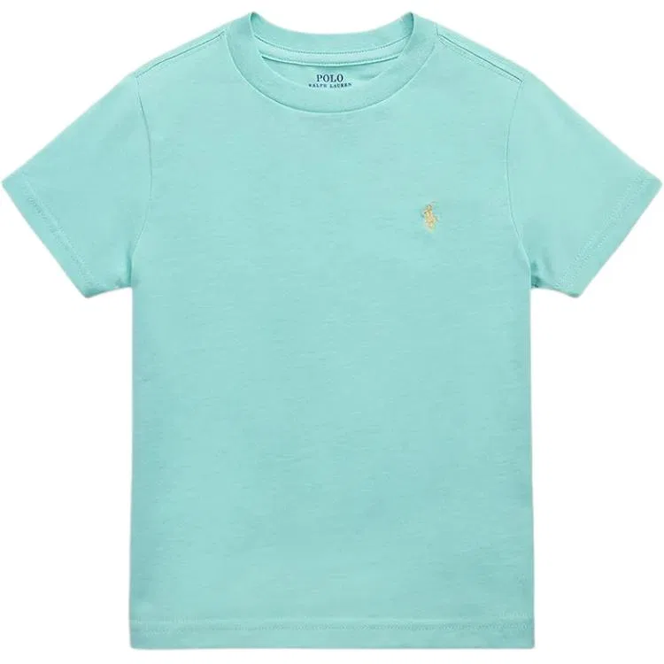 Футболка Polo Ralph Lauren для детей, бирюзовая