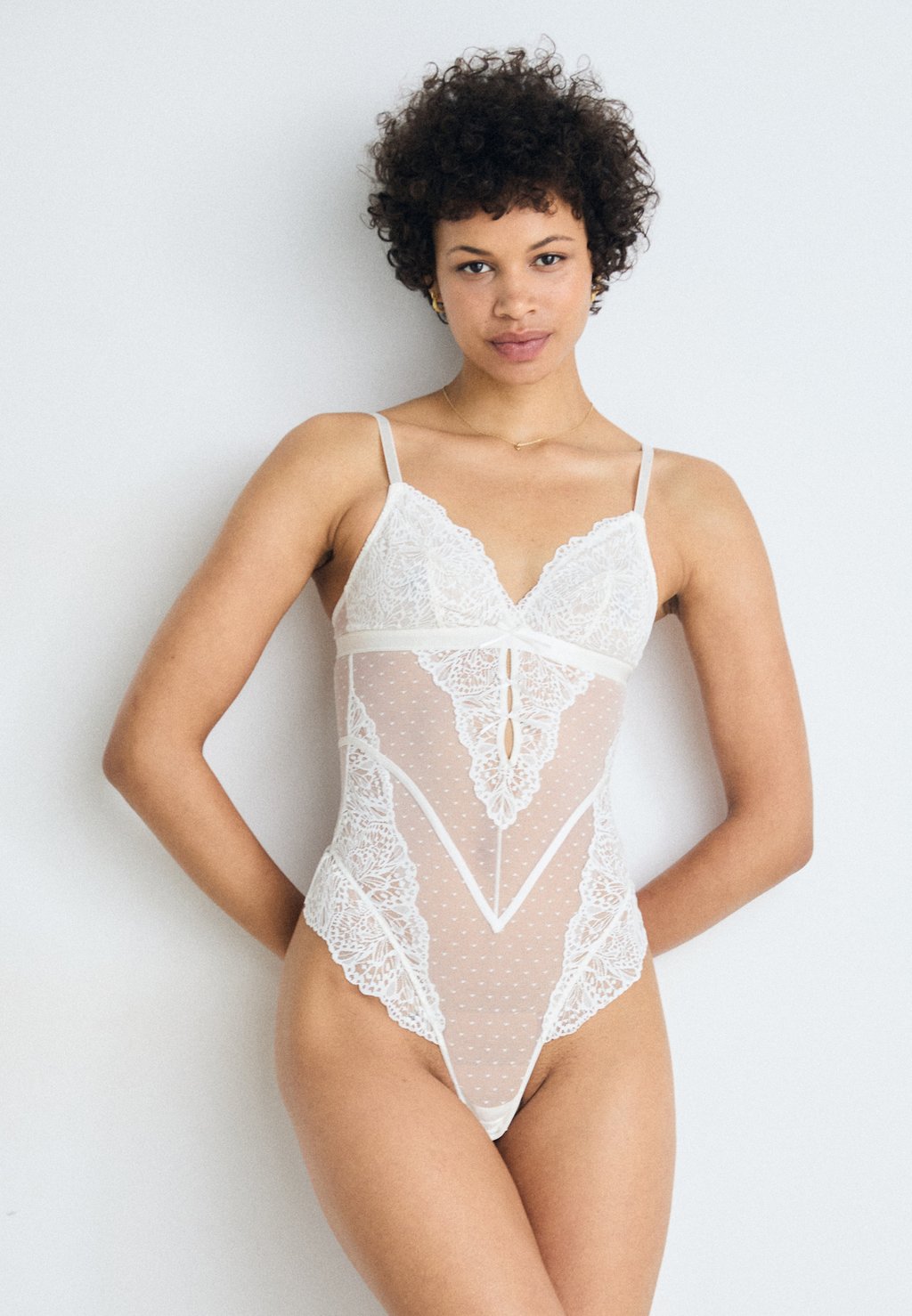 

Боди POSIE STRING Hunkemöller, белый