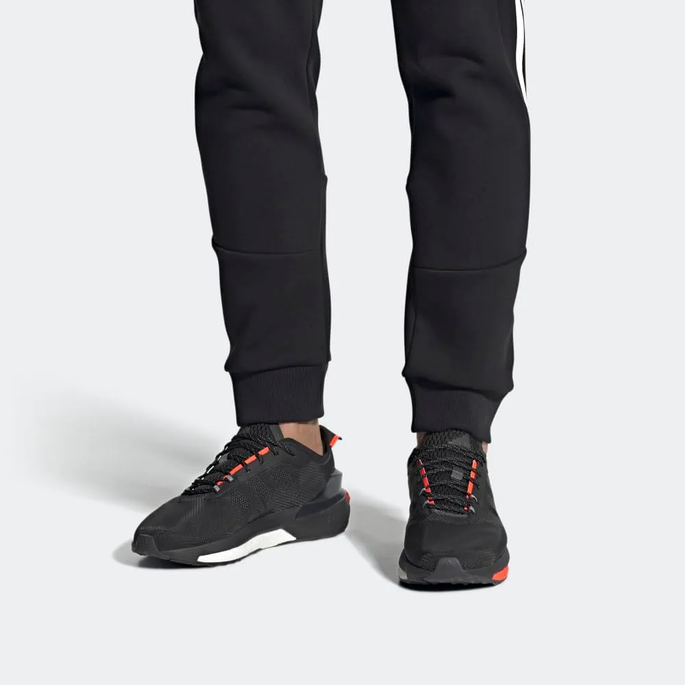 Кроссовки Adidas Avryn для взрослых, унисекс, черный/красный — фото 2