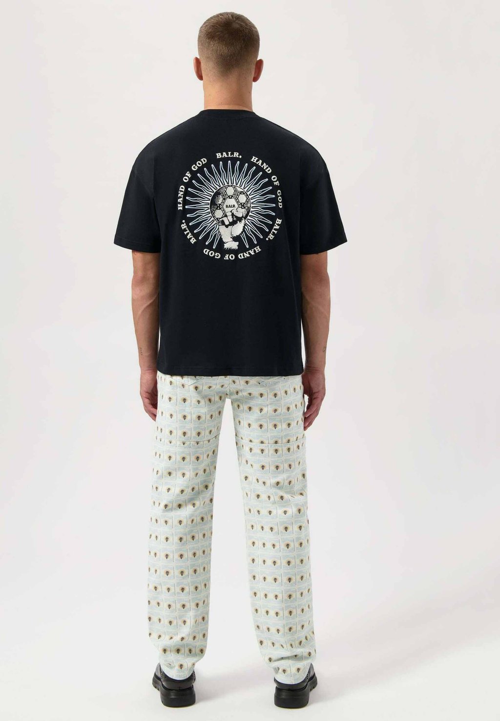 

Футболка с принтом BALR., черный