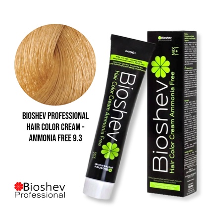 

Крем-краска для волос без аммиака 100 мл - Светло-золотистый блондин Bioshev Professional
