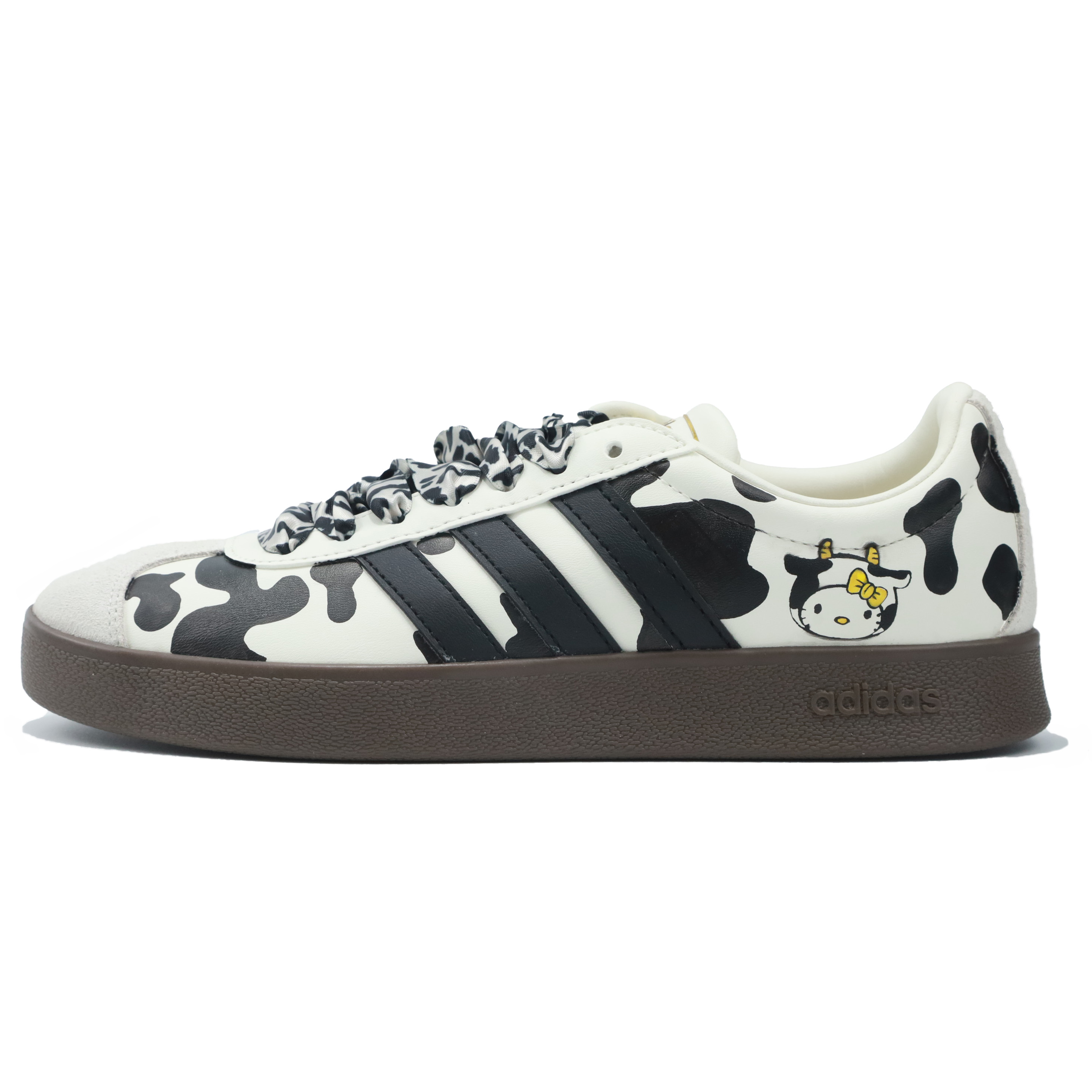 

Vl Court Classic термоамортизация устойчивость к истиранию низкие кроссовки для скейтбординга унисекс Adidas, Cow Color