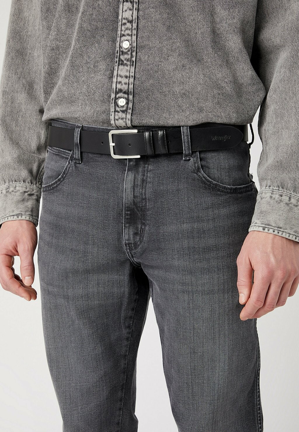 

Ремень SLIM BELT Wrangler, черный