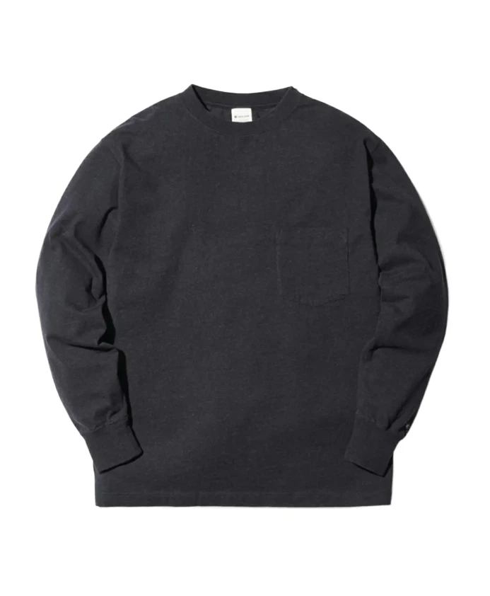 

Хлопковая футболка с длинными рукавами Snow Peak, черный