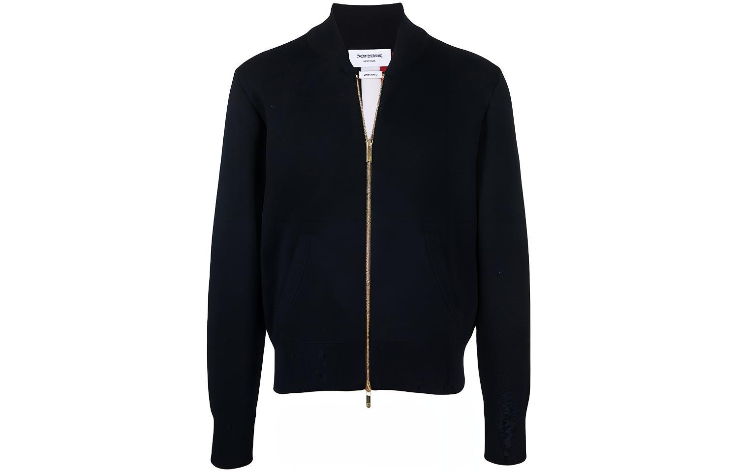 

Куртка мужская цвета морской волны THOM BROWNE, Marine Blue