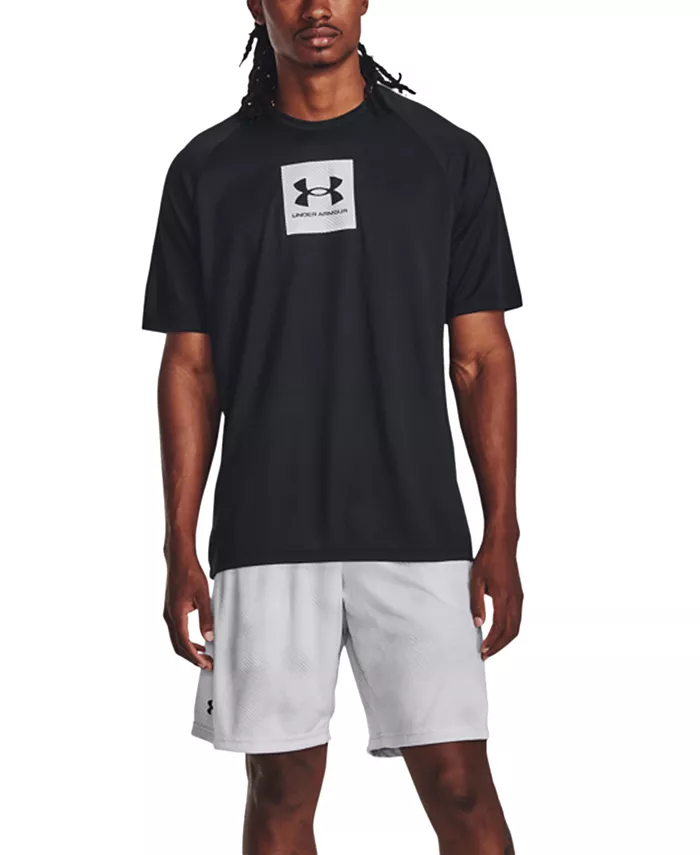 

Мужская футболка UA Tech Logo Graphic Performance Under Armour, черный