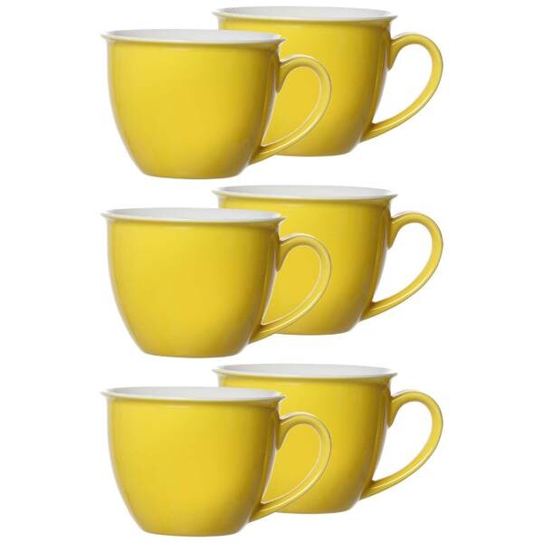 

Джамбо Чашки doppio, набор из 6 шт. Ritzenhoff, желтый