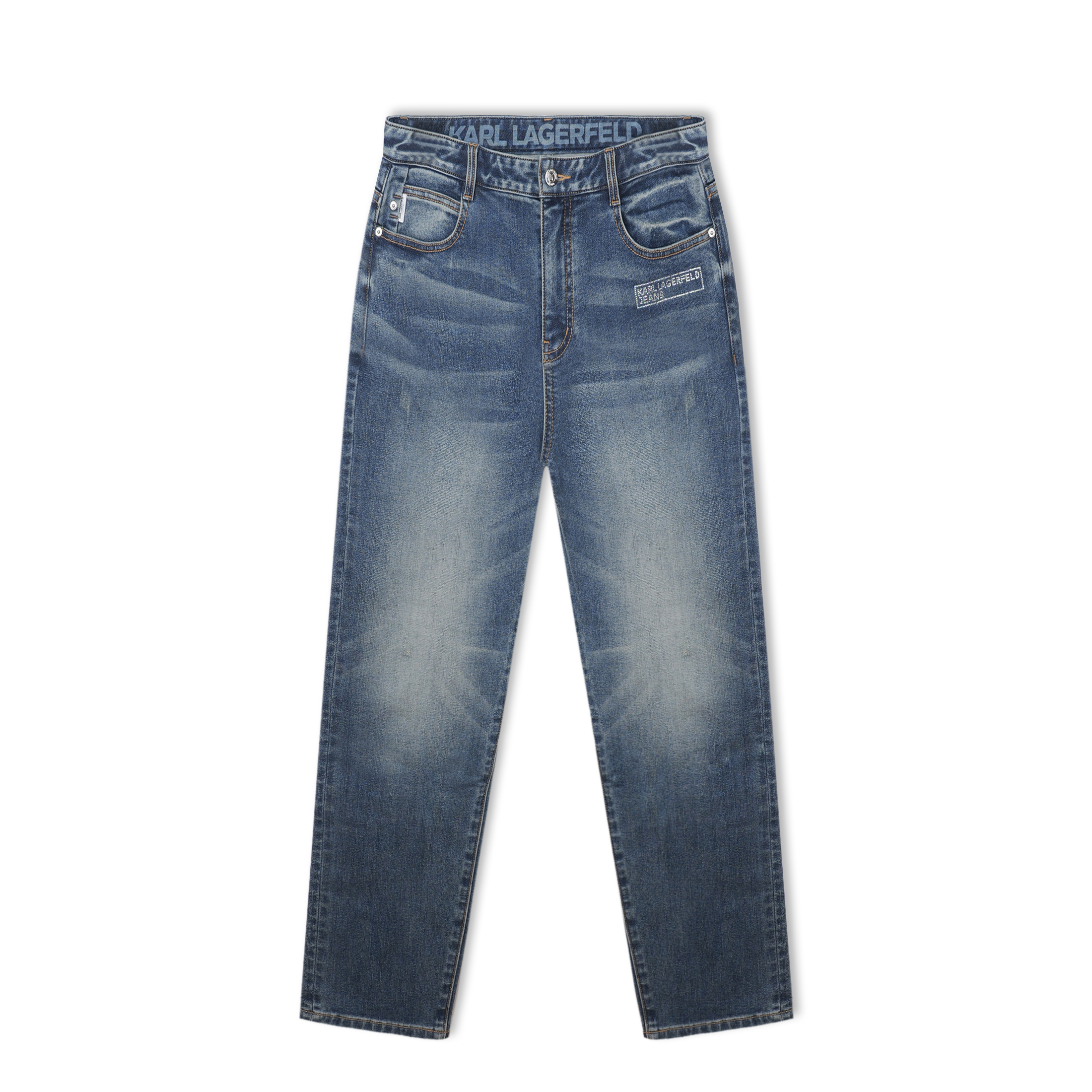 

KARL LAGERFELD / Karl Lagerfeld Jeans Джинсы мужские KARL LAGERFELD синего цвета