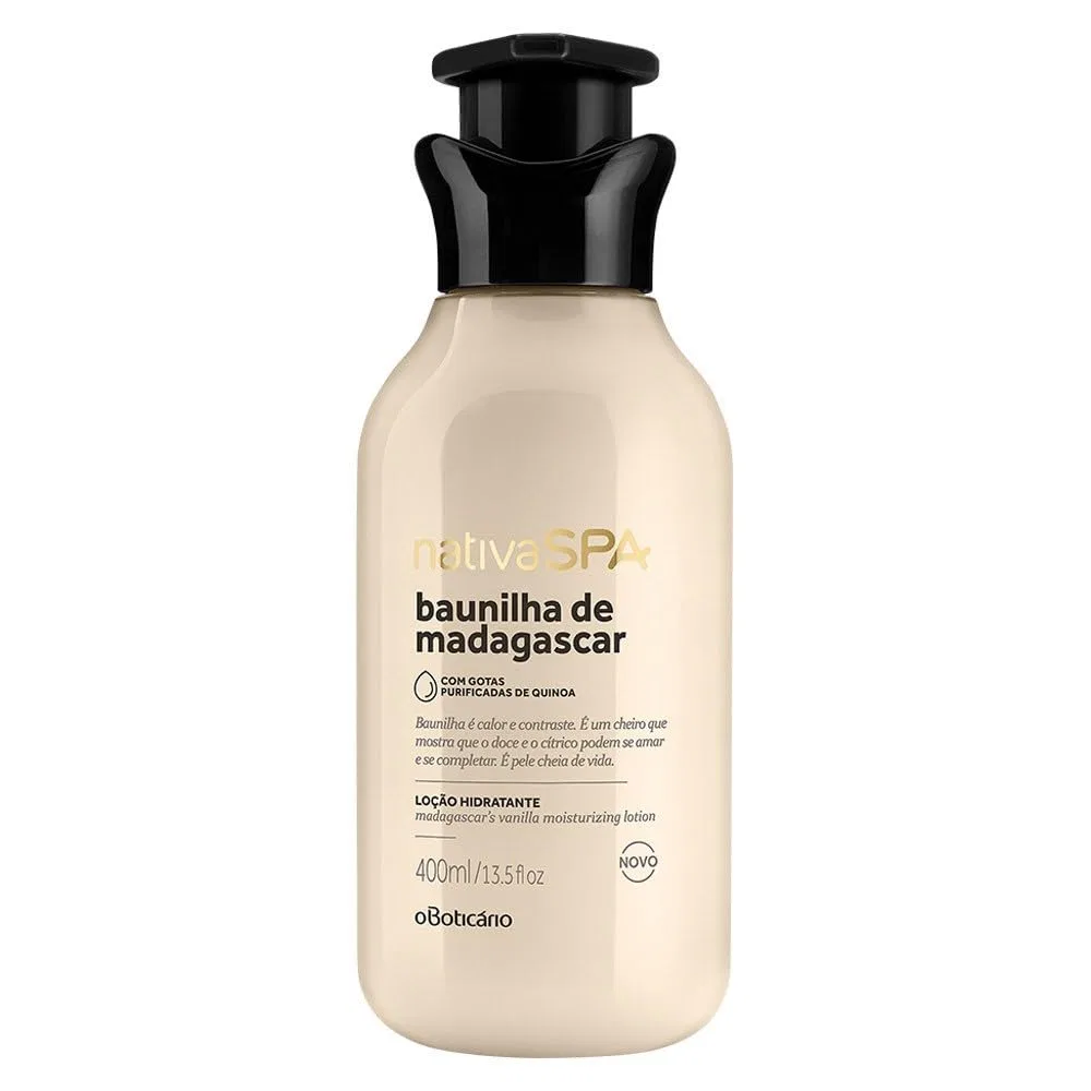Лосьон для тела Nativa Spa Baunilha de Madagascar, 400 мл Generic