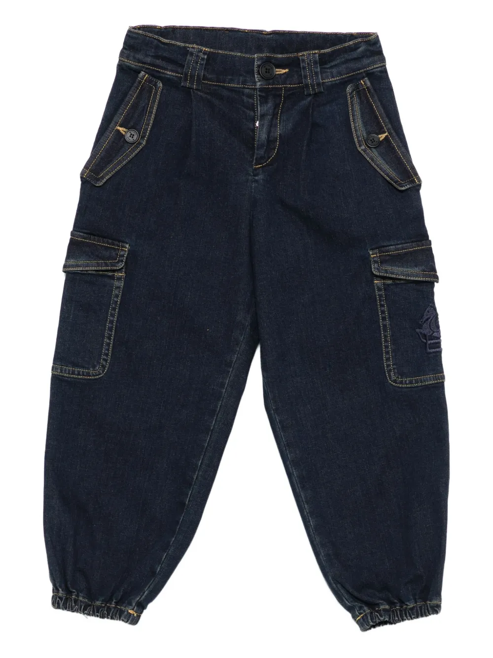 

Джинсы с накладными карманами ETRO KIDS, синий