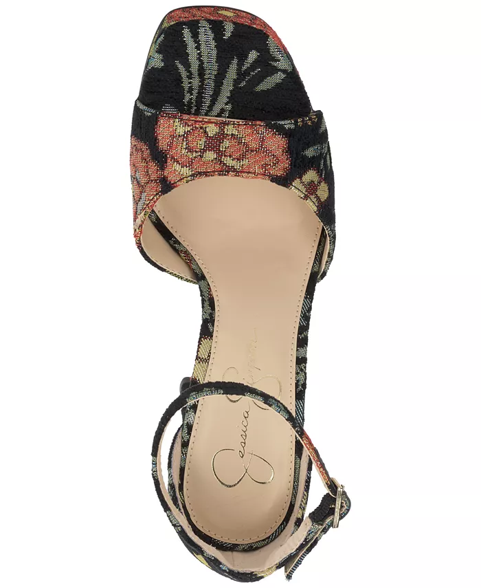 Женские платформенные босоножки Telxia Blade-Heel Jessica Simpson, черный — фото 4