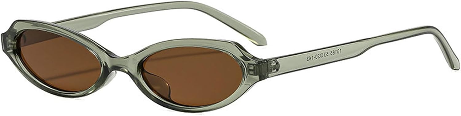 

Солнцезащитные очки Willochra в маленькой оправе овальной формы для женщин и мужчин, винтажные, «кошачий глаз», роскошные, в стиле панк, популярные, с защитой от УФ-излучения UV400, C7