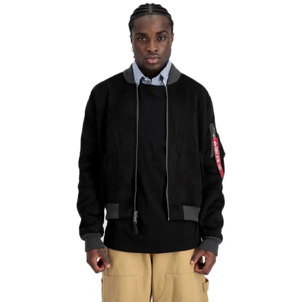 

Куртка Alpha Industries Ma-1 Fs bomber, черный