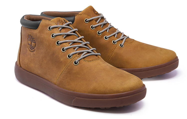 Мужские ботинки Timberland Ashwood Park водонепроницаемые кожаные, коричневый — фото 4