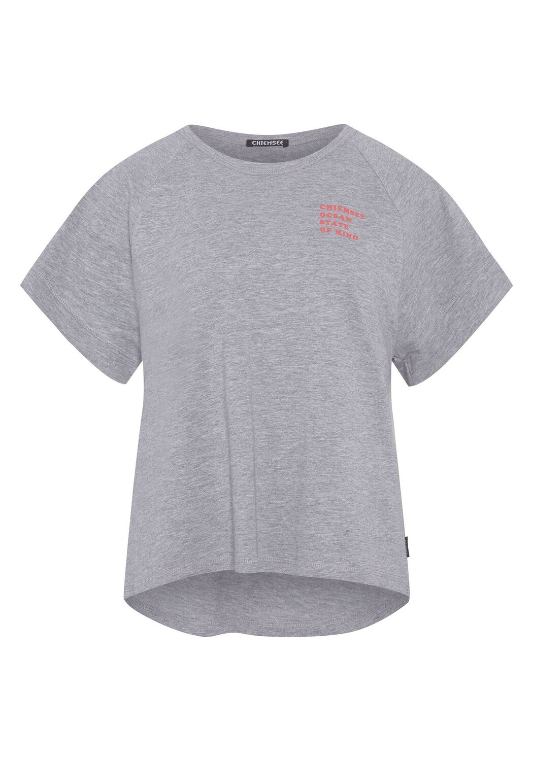 

Рубашка в винтажном стиле CHIEMSEE, цвет Neutral Gray Melange