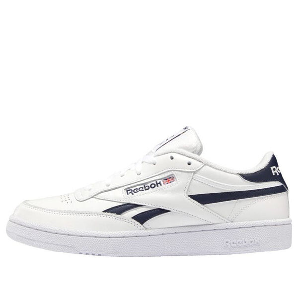 

Кроссовки club c revenge 'white vector navy' Reebok, белый