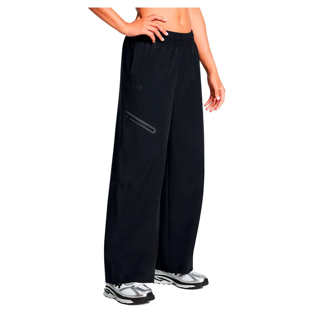 

Брюки Under Armour Unstoppable Woven Wide Leg, черный