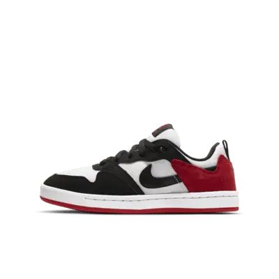 

Кроссовки Nike SB Alleyoop, цвет White/University Red/White/Black