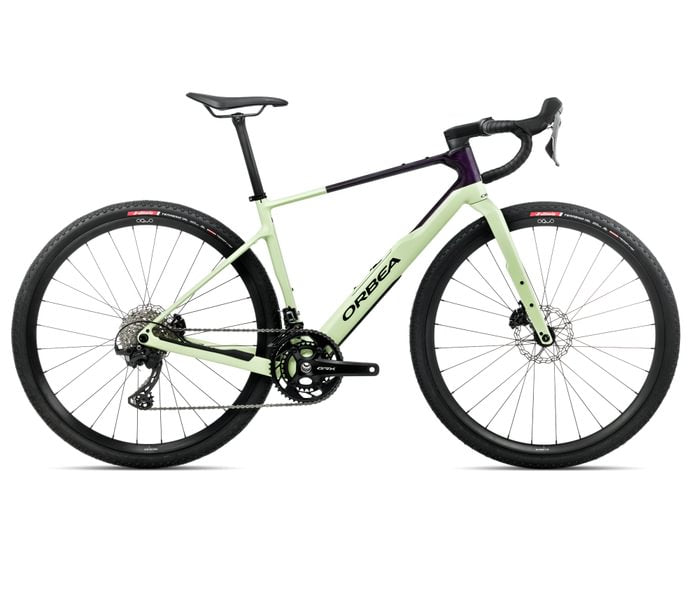 

Гравийный велосипед Orbea terra m20team (2026) - gravelbike - acid gum - fantasy purple carbon view (gloss)