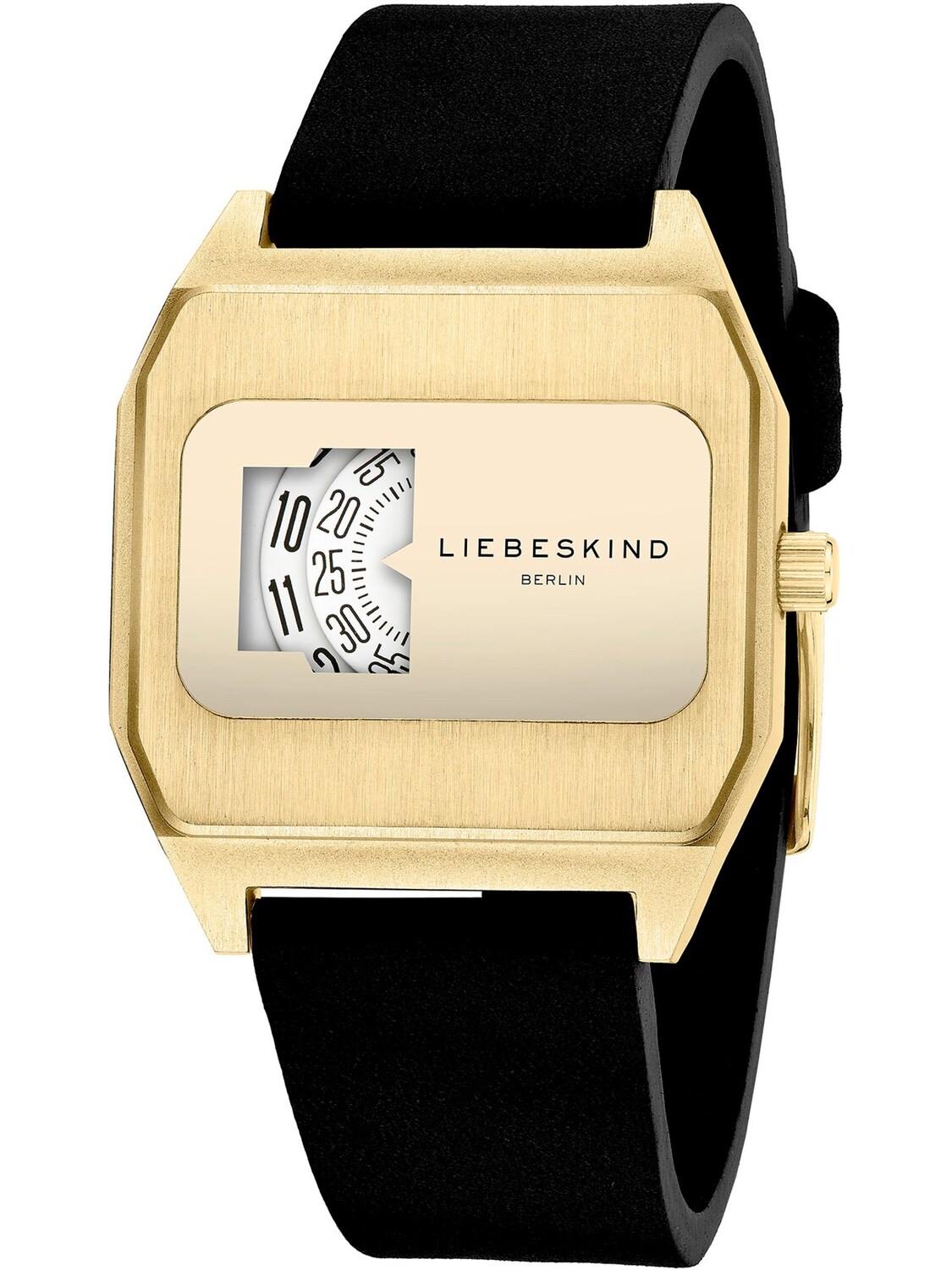 

Liebeskind Berlin Золотые черные аналоговые часы