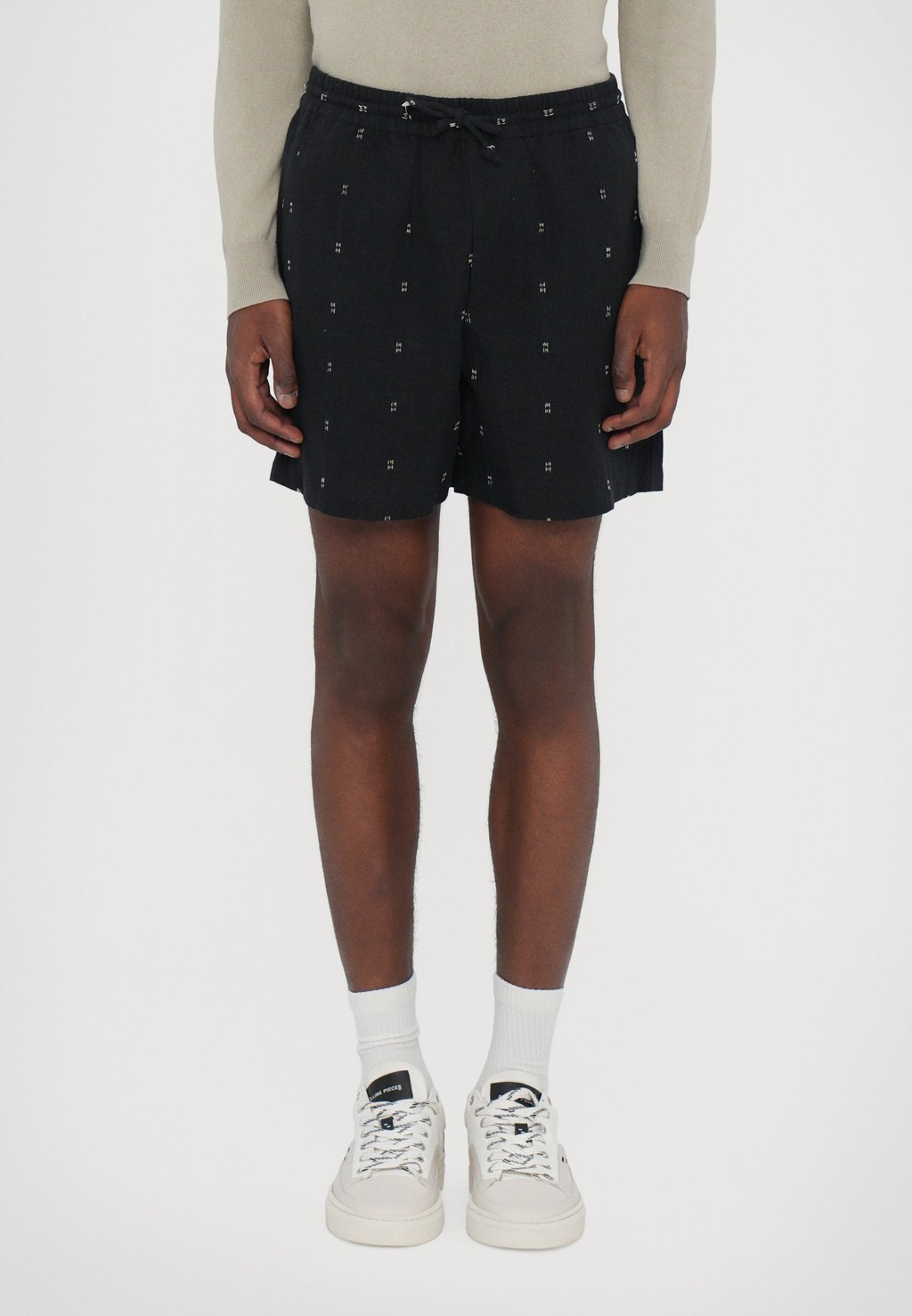 

Шорты MARC EMBROIDERED rag & bone, черный