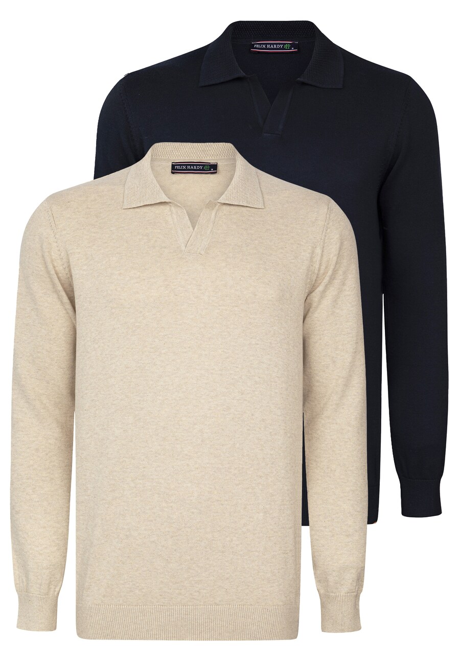 

Свитер Felix Hardy, цвет Beige/Night blue