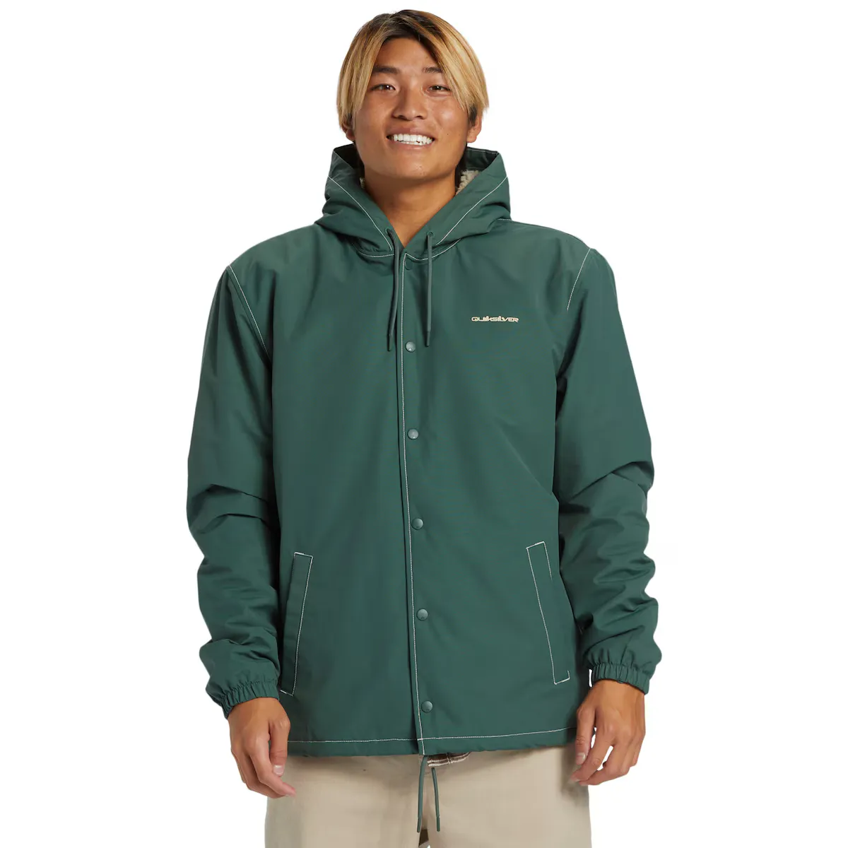 

Мужская куртка Rain Cloud Quiksilver, зеленый