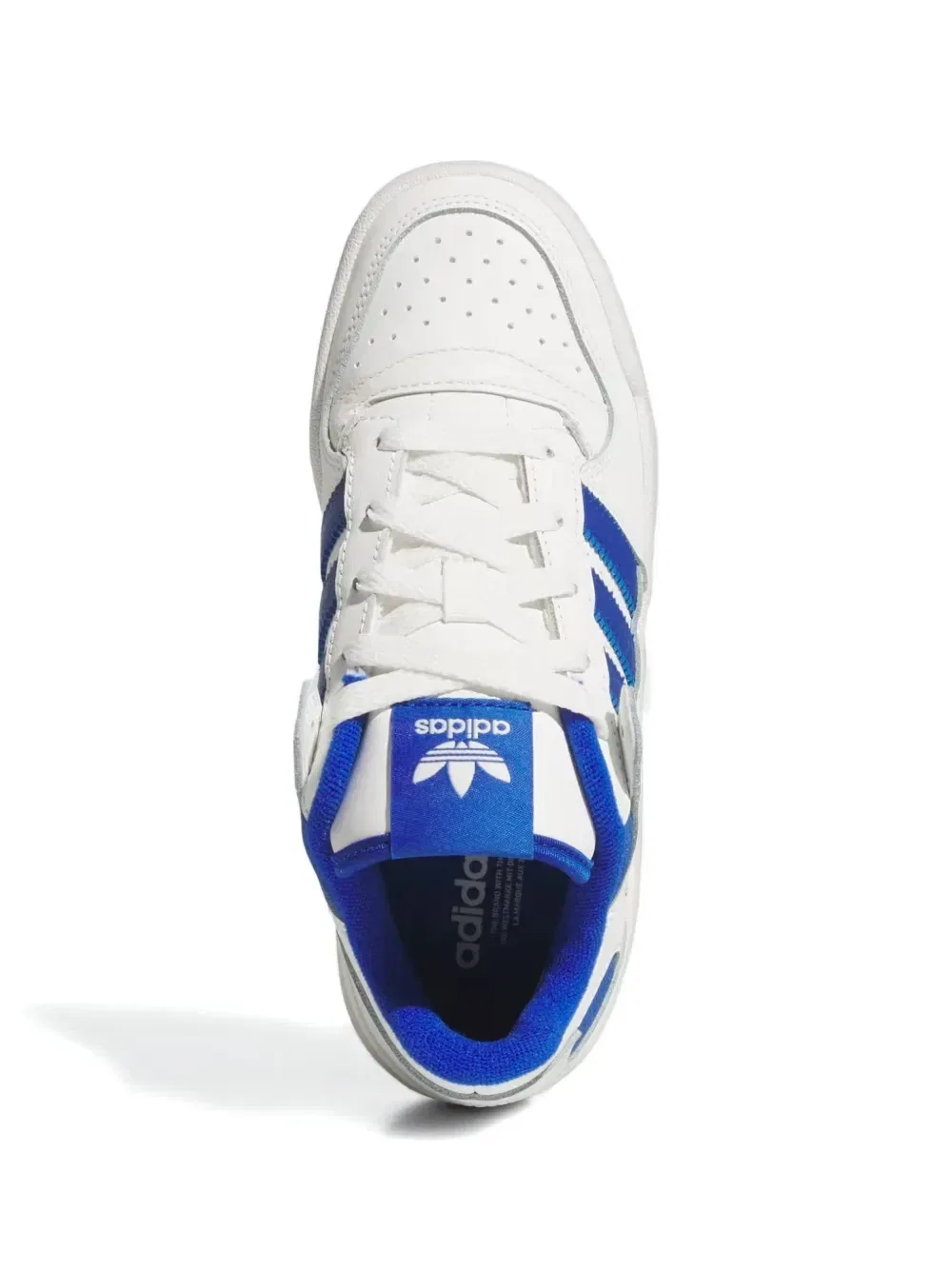 Перфорированные кроссовки Three-stripes Adidas Kids, белый — фото 4