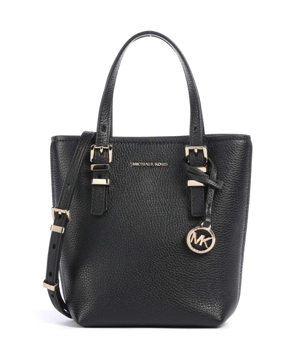 

Сумка через плечо Quinn из зернистой коровьей кожи Michael Kors, черный