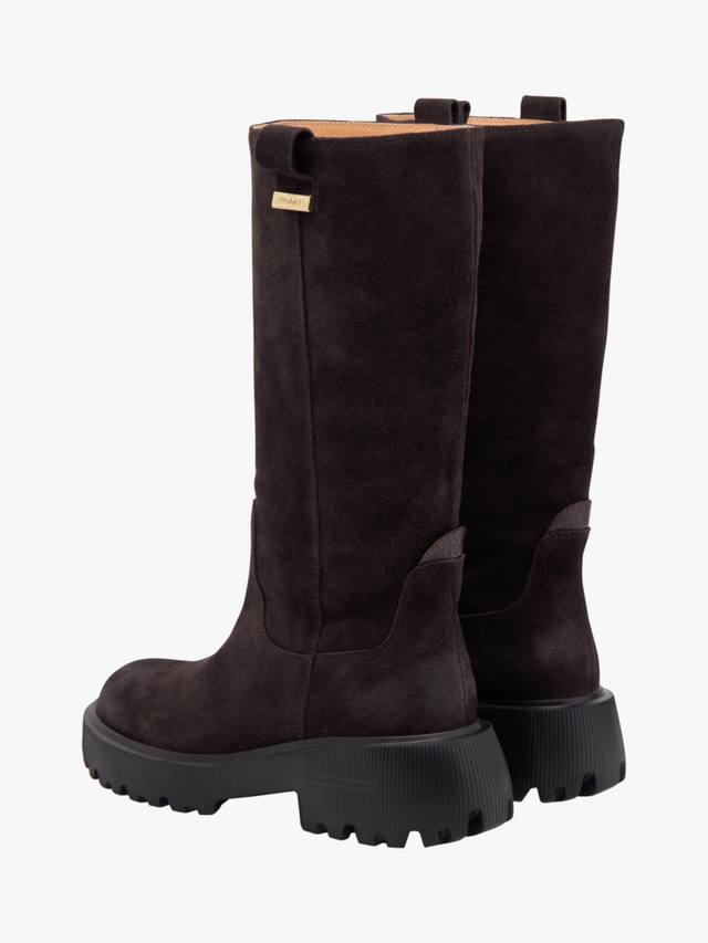 Ботинки Lea из замши с добавлением телячьей кожи WODEN SHOE THE BEAR, Brown — фото 3