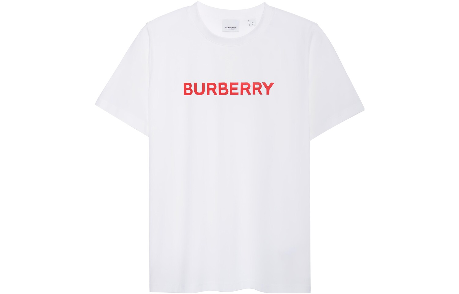 

Футболка женская Burberry, белый / красный