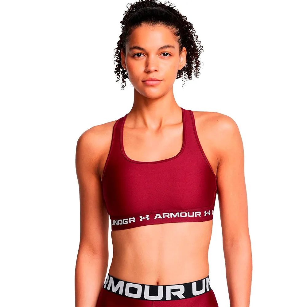 

Спортивный топ Under Armour Crossback medium support, красный