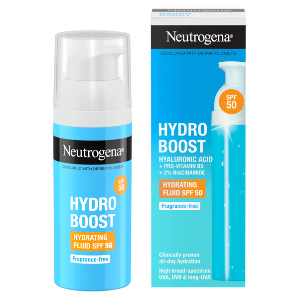 

Увлажняющий крем для лица с spf50, 50 мл Neutrogena Hydro boost
