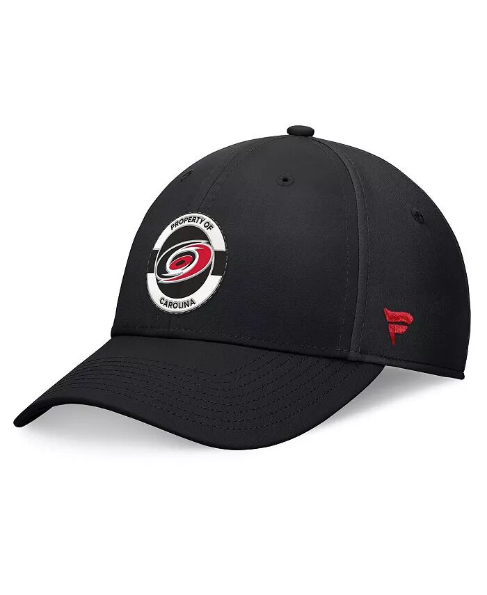 

Мужская черная гибкая кепка Carolina Hurricanes Authentic Pro Training Camp Fanatics, черный